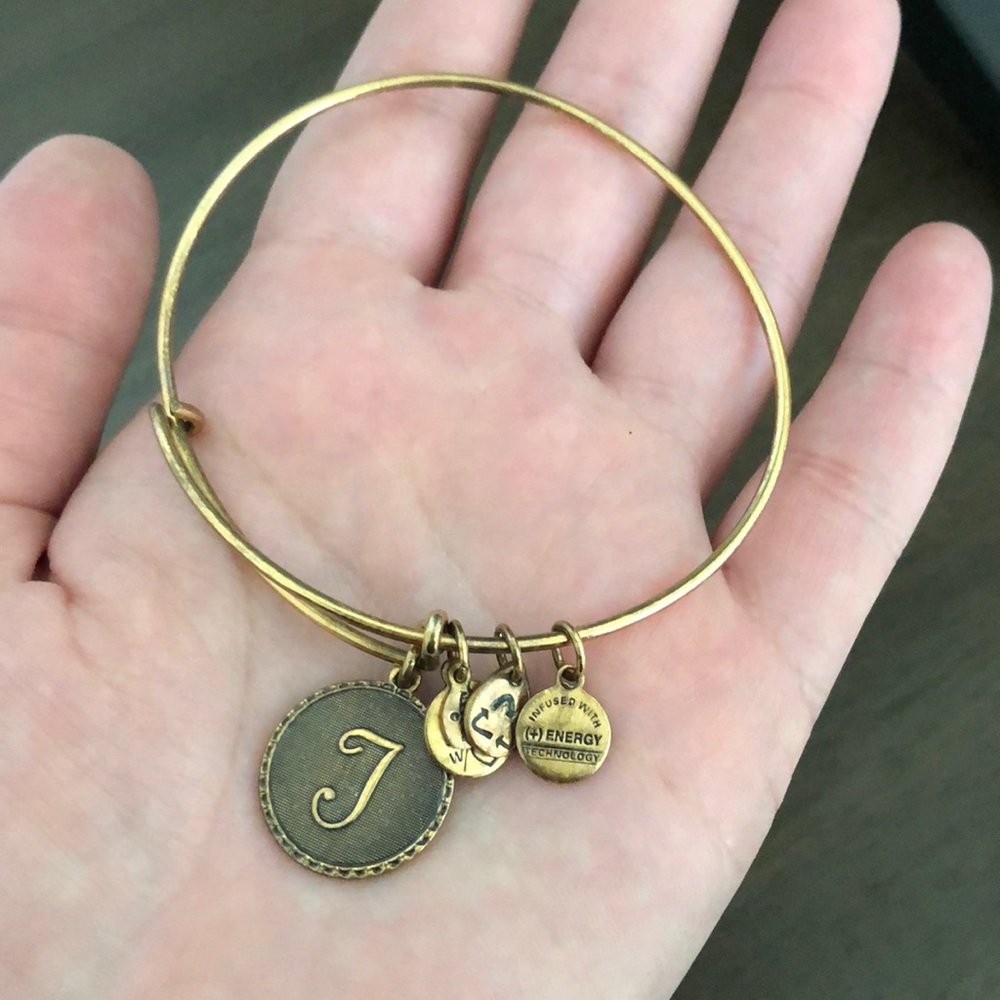 Alex and Ani gold bangle